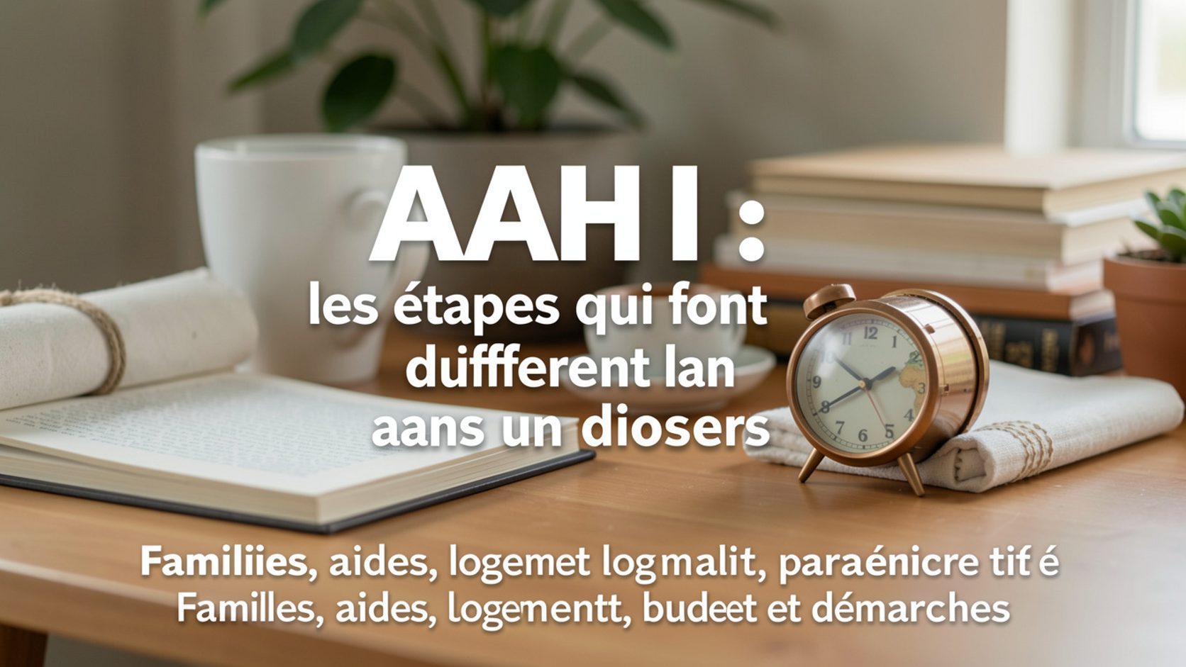 Un dossier de demande d'allocation ouvert sur une table, avec un stylo posé sur le formulaire.